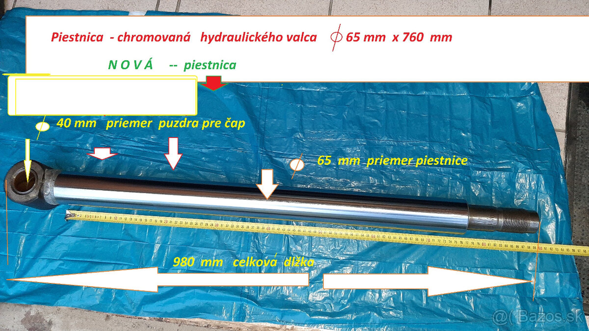 Hydraulické valce k nakladačom , traktorom Agro strojom - 9