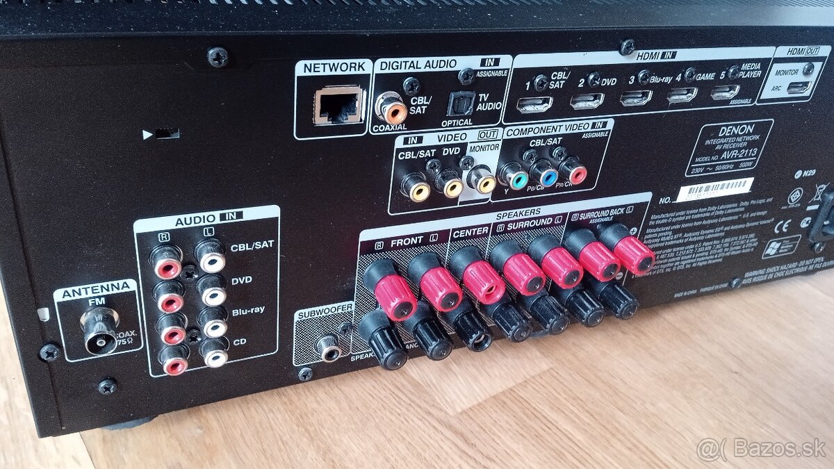 Denon AVR 2113 s BOSE Acoustimass 6 - 9