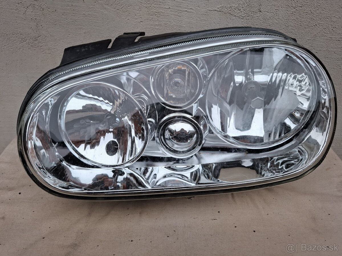 Sklenené predné svetlá golf 4 mk4 - 9