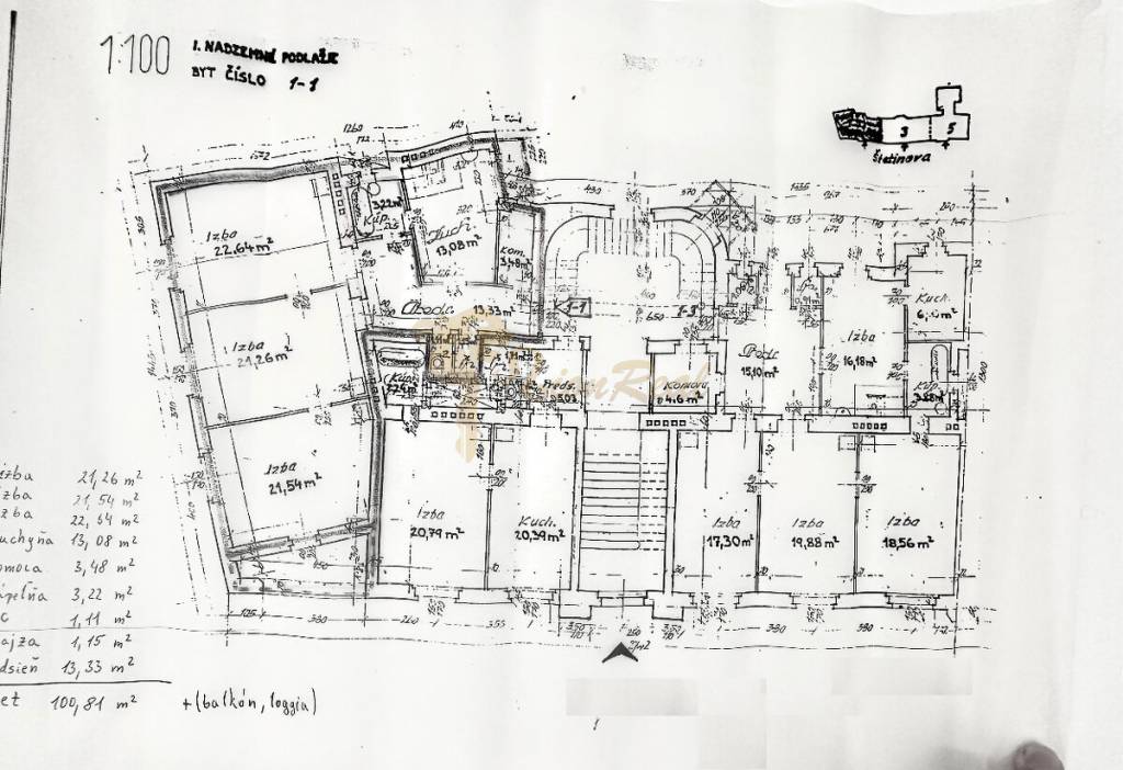 3,5 izb. byt v priamo centre Bratislavy na pešej zóne - 9