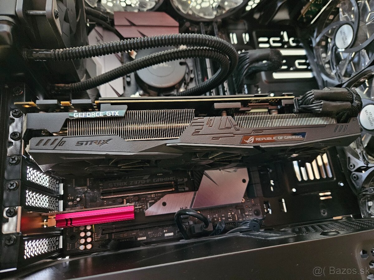 HERNÝ / WORKSTATION PC – i7-8700K, GTX 1080 Ti, 32GB RAM, Wi - 9