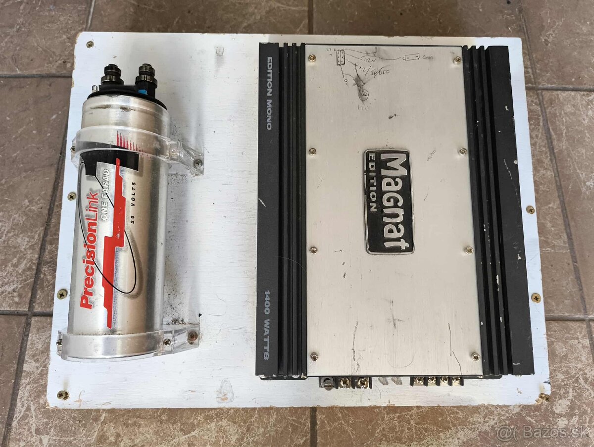 JBL 2x 1000/800W Subwoofer + zosilňovač - 9