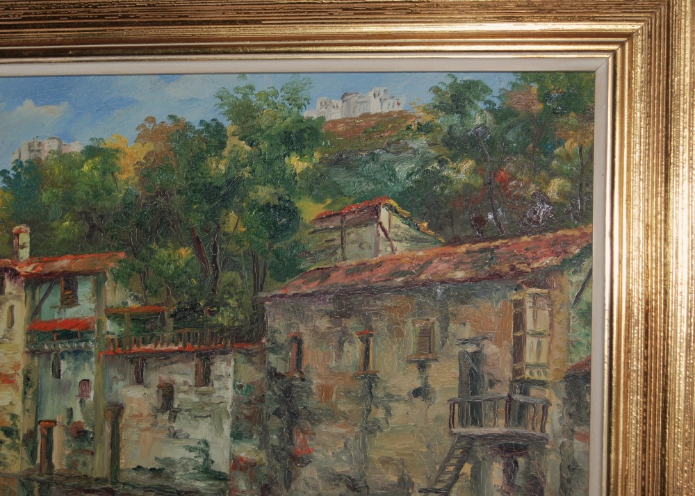 OBRAZ - Olejomaľba - Krajina s riekou - 9