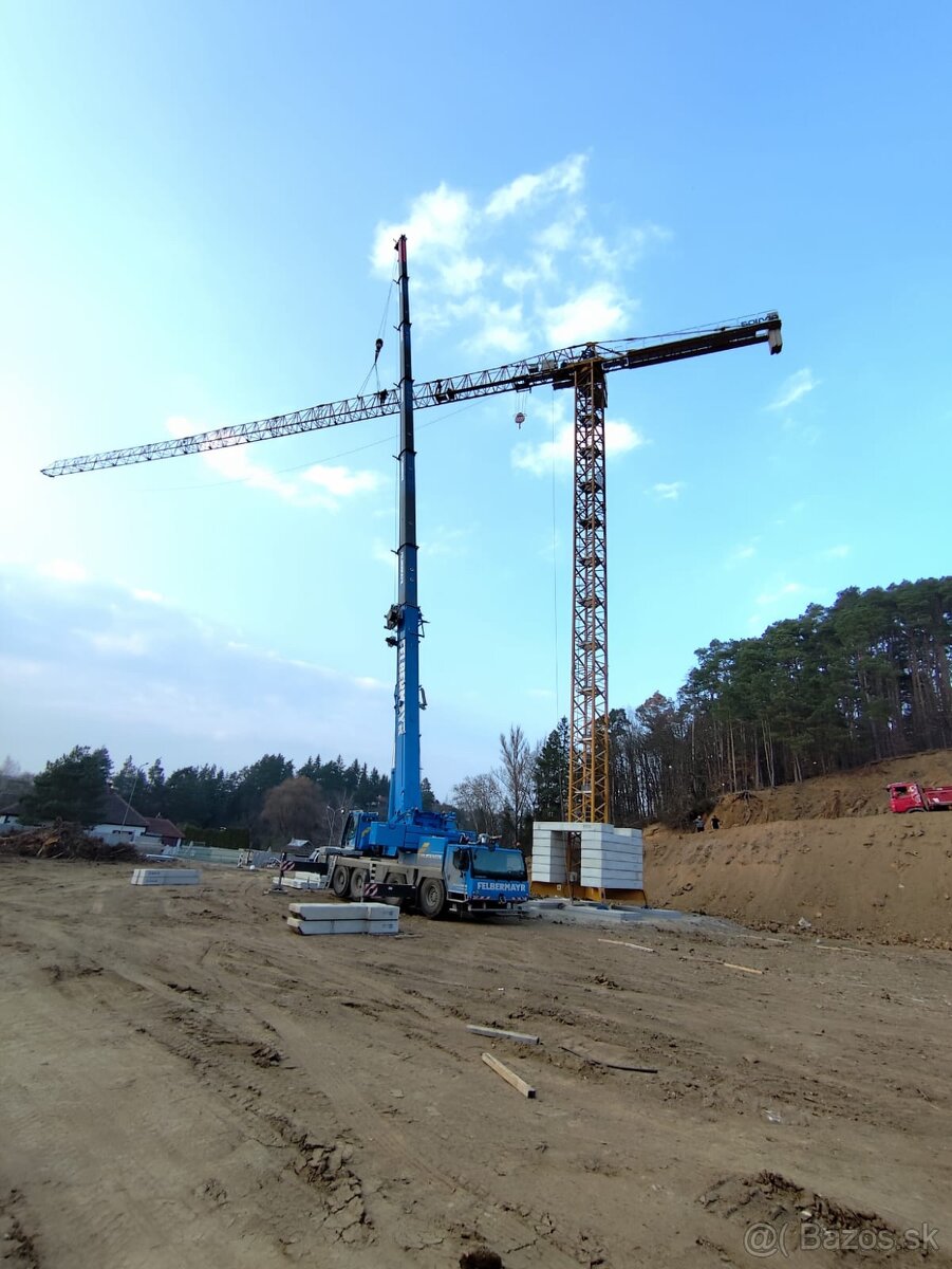 Vežový stavebný žeriav Soima 6018TL - 9