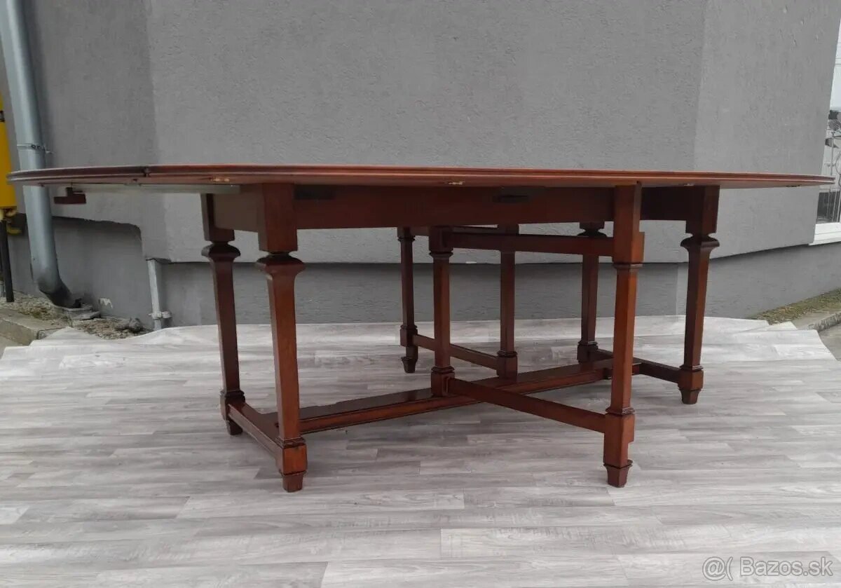 Stôl jedálenský rozkladací. - 9