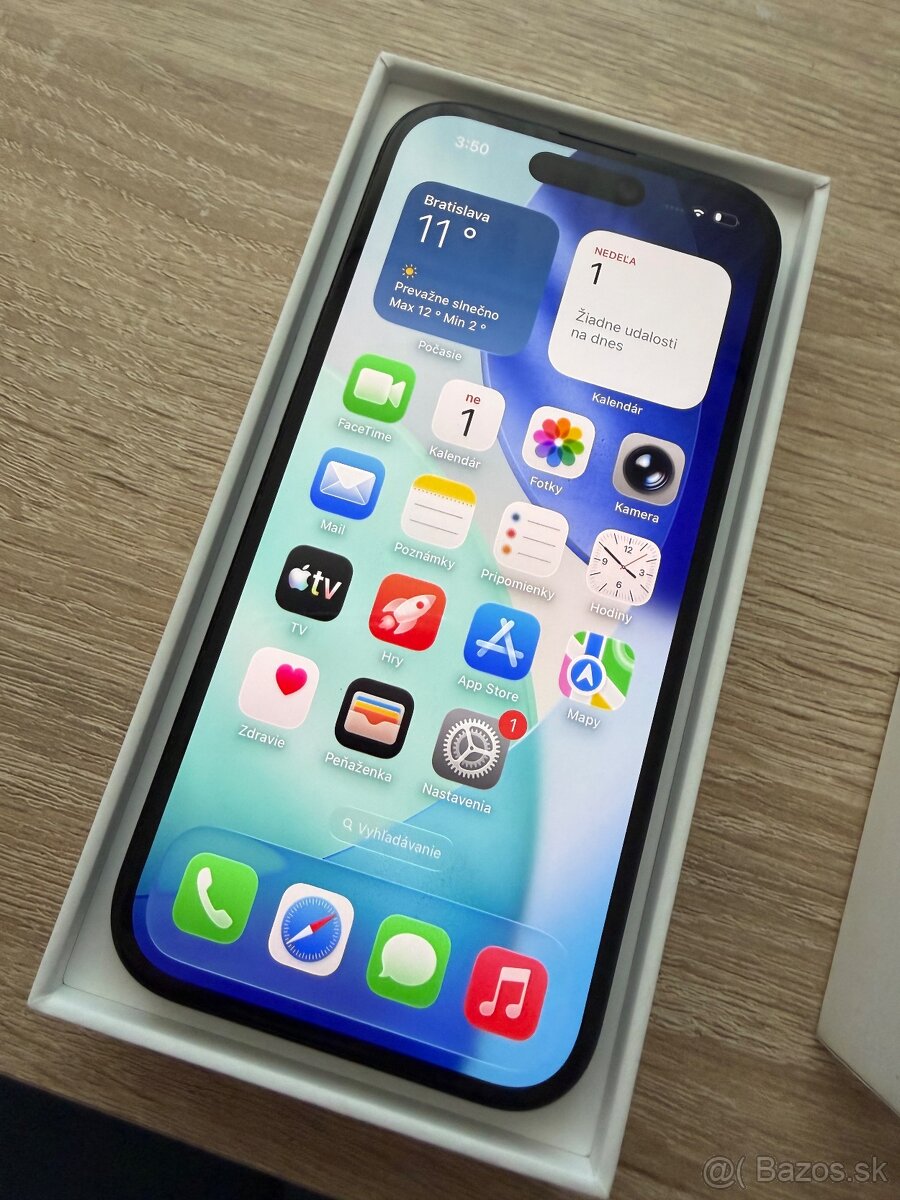 iPhone 15 256 GB čierny - 9