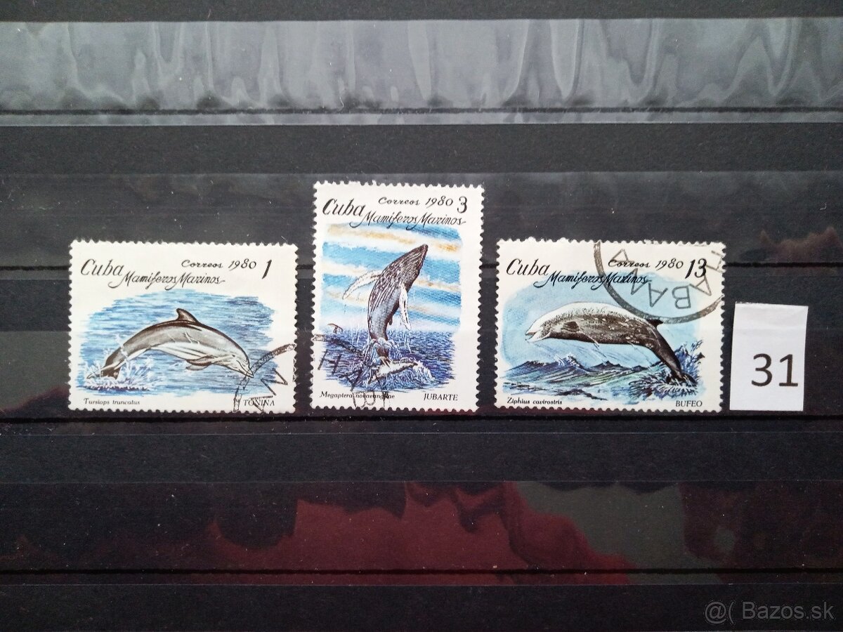 Poštové známky č.425 - FAUNA SVETA II. - 20 ks sérií - 9