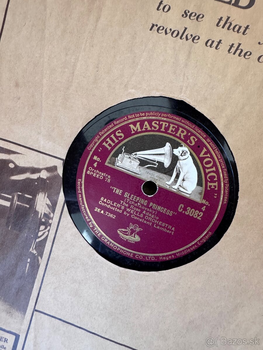 His Masters Voice kolekcia platni - 9