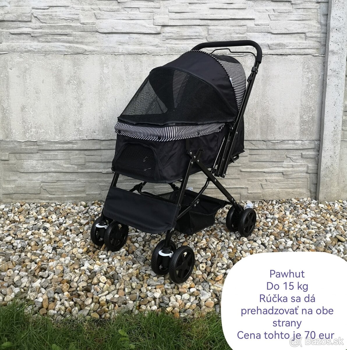 Kočíky pre psy Pawhut - 9