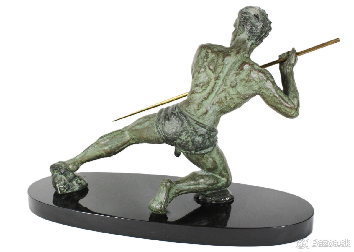 art deco skulptúra,G.Del Rosso - 9