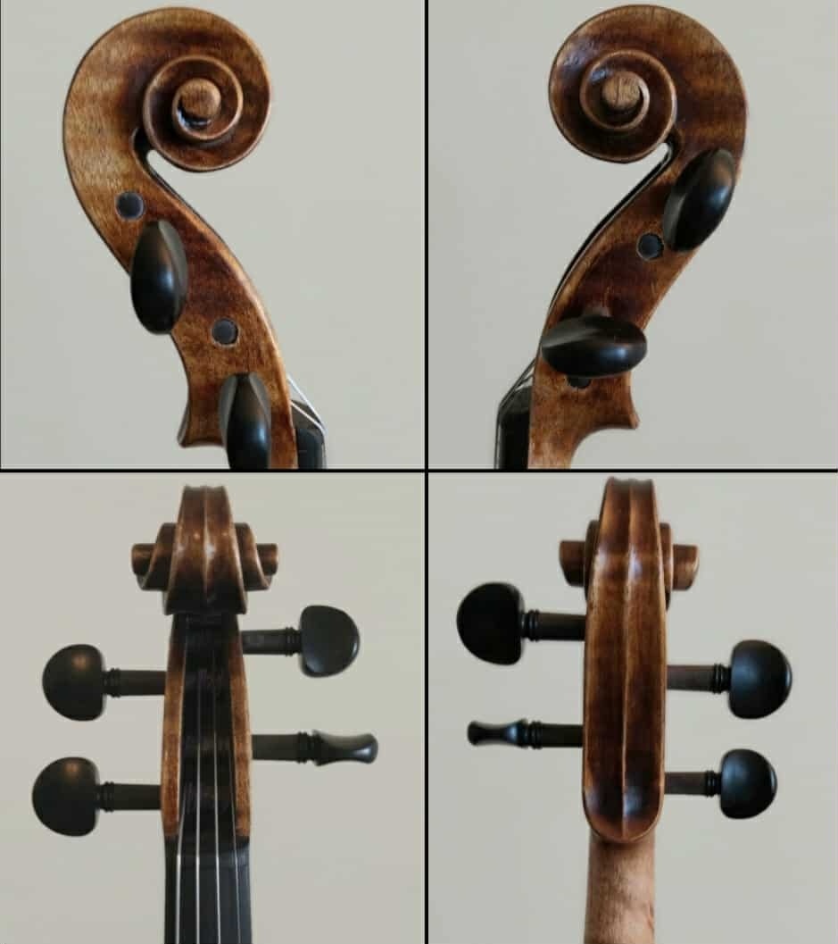 husle 4/4 Guarneri Del Gesu " Vieuxtemps " 1741 model - 9