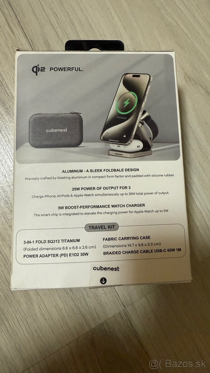 Cubenest Qi2 magsafe nabíjačka - 9
