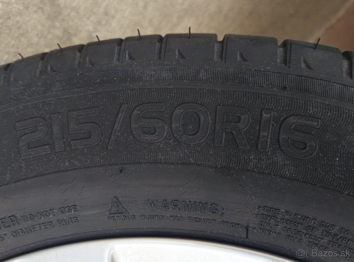 Alu-disky Volkswagen R16 5x112 - 9