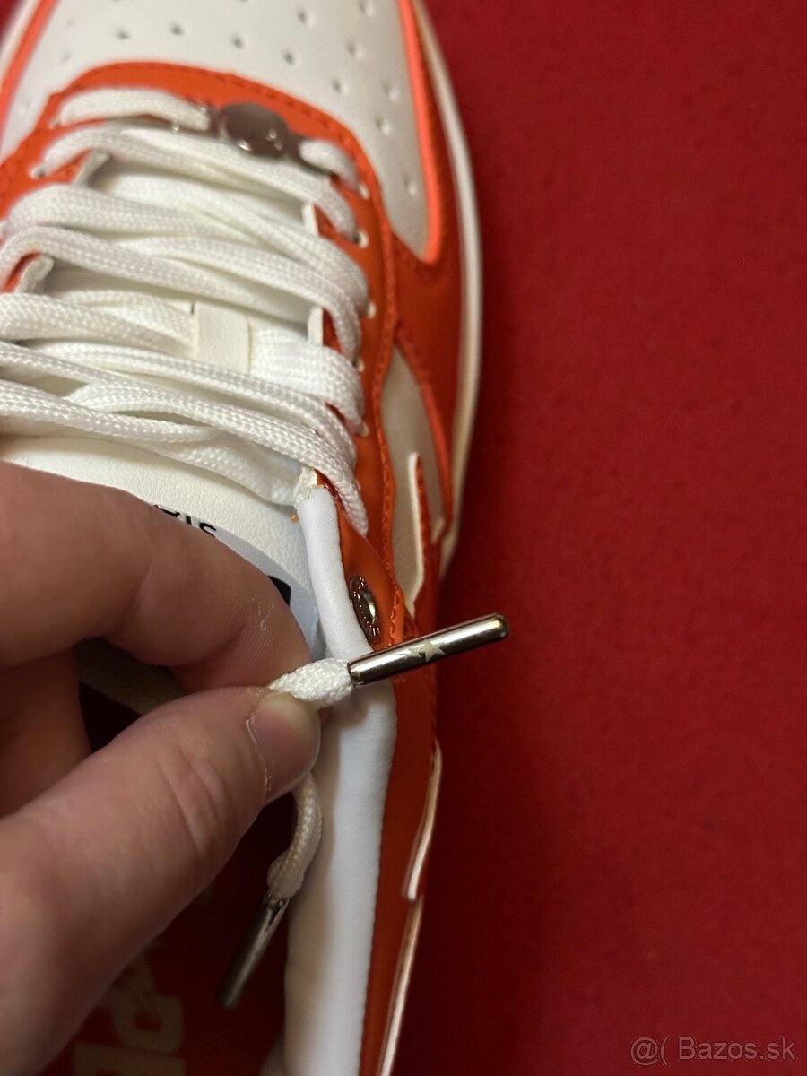BAPE A Bathing Ape Sta Low Orange (veľkosť 42) - 9