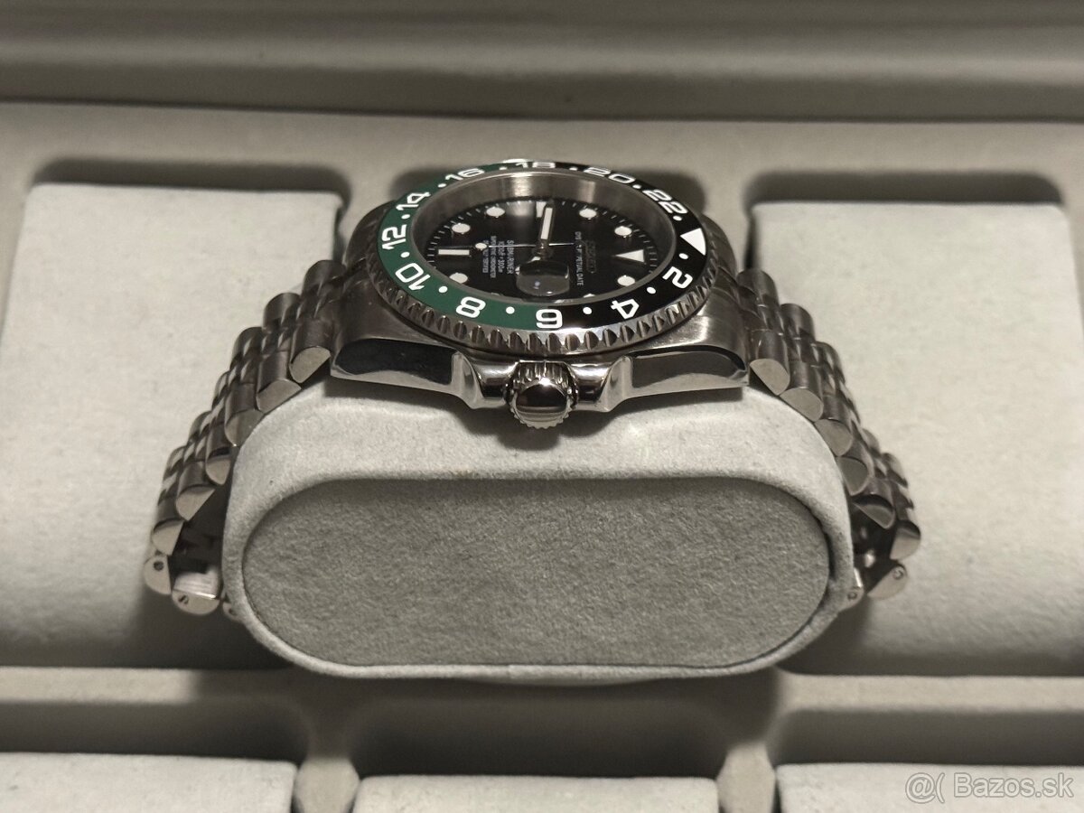Seiko Custom Mod Watch Hodinky Submariner GMT - 9