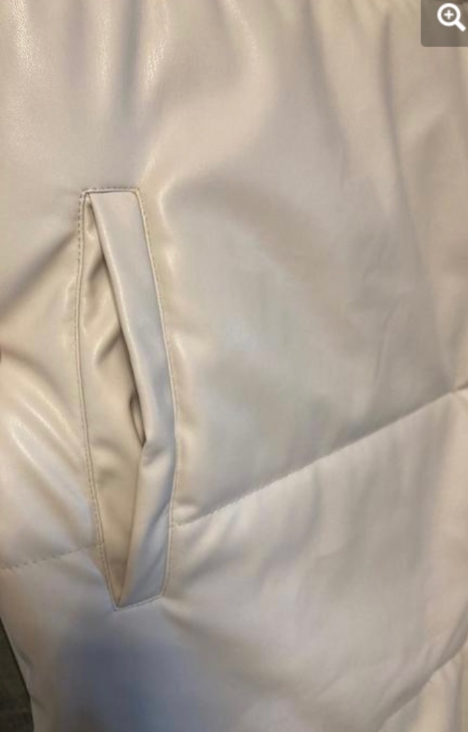 Koženková dámska teplá vesta - 9