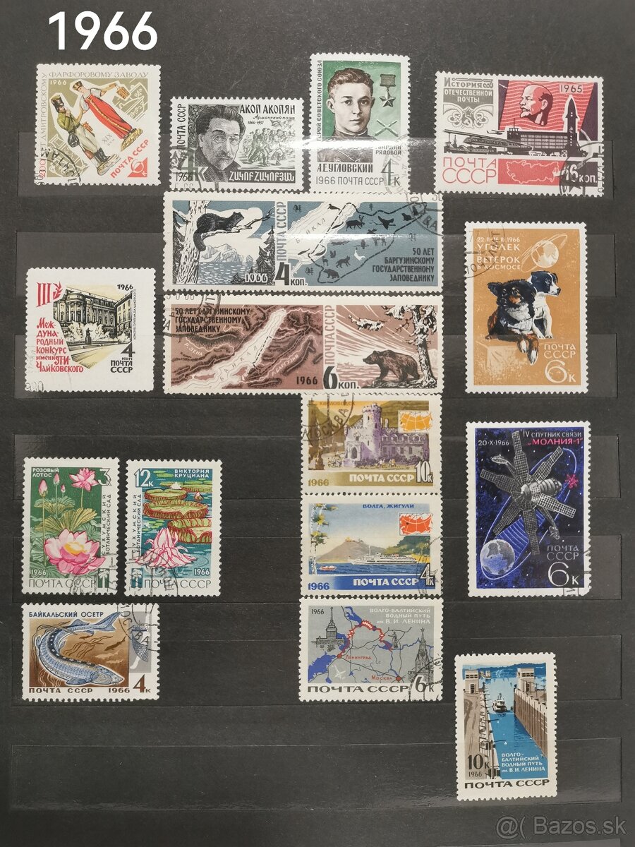 Predám známky ZSSR - 9