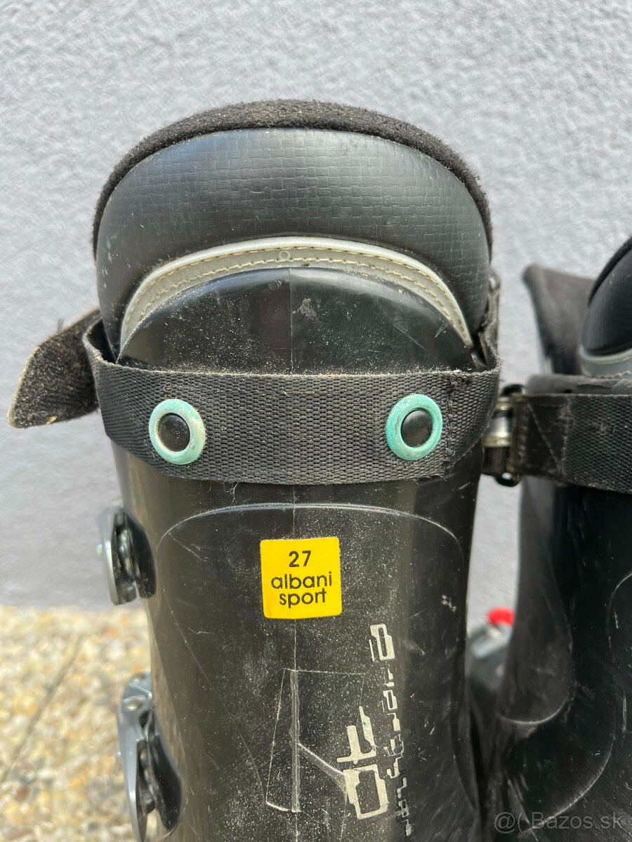 Lyže + lyžiarky + palice - 9