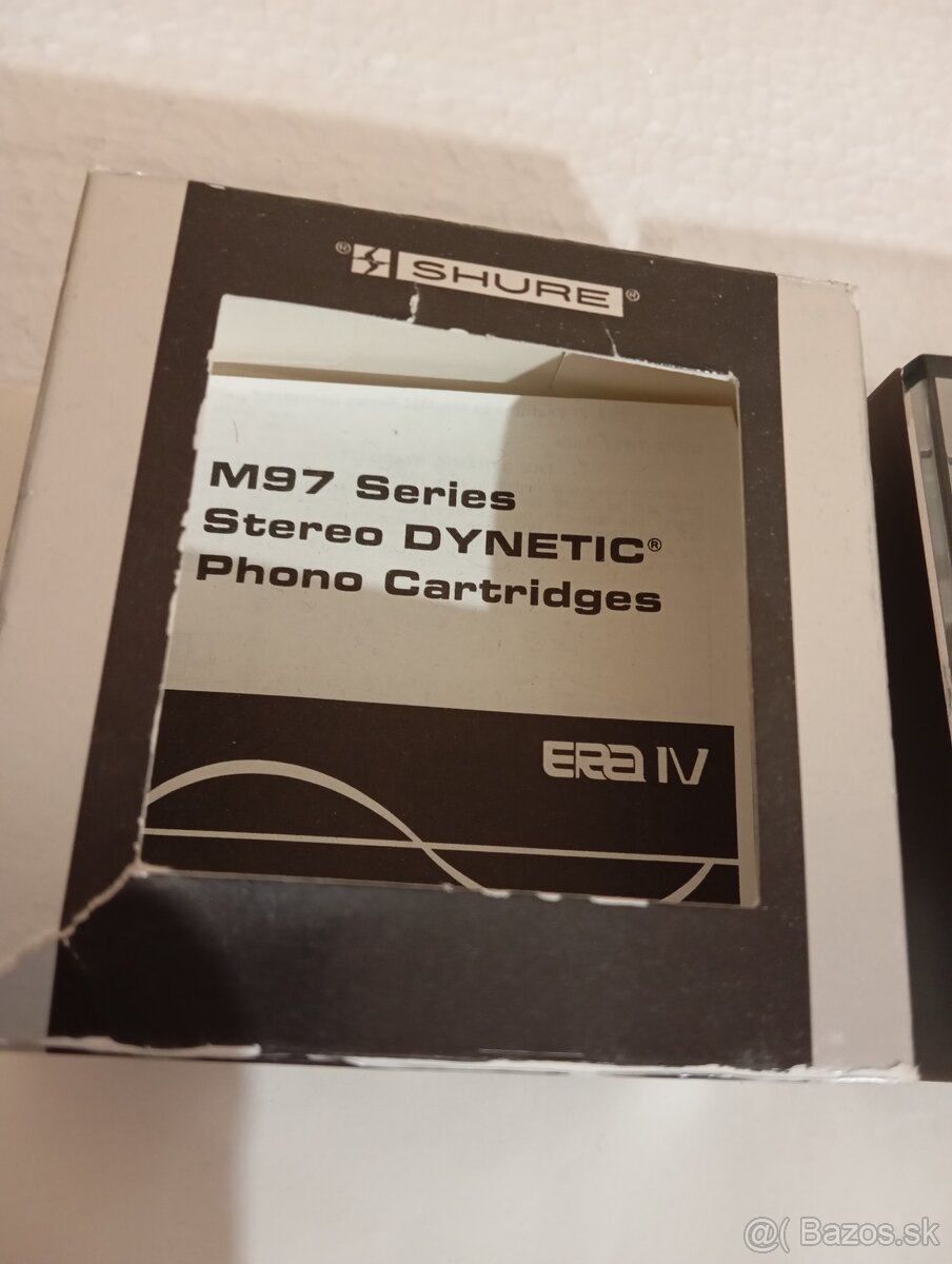 Gramofónova prenoska shure - 9