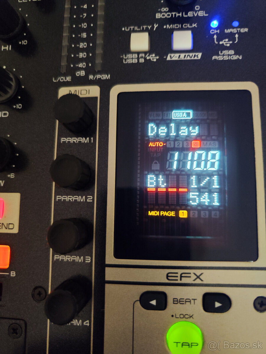 DENON DN X1600 4-kanálový digitálny DJ Mixer - 9