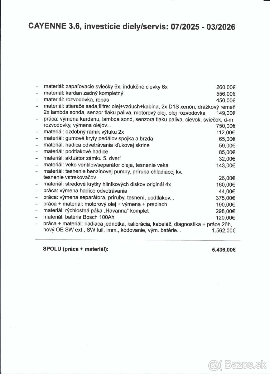 PORSCHE CAYENNE 3.6 benzín_raritný MANUÁL_ - 9