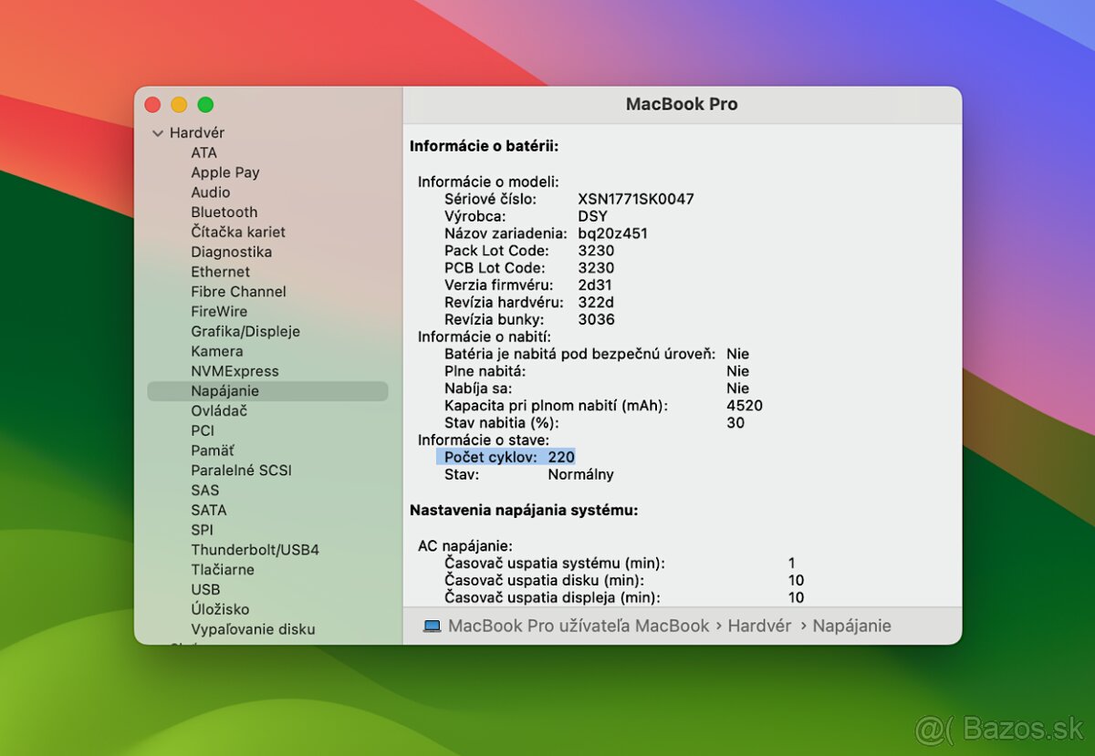 MacBook Pro 13" i5-2.3GHz/8GB/256GB, NOVÁ BATÉRIA, TOP STAV - 9