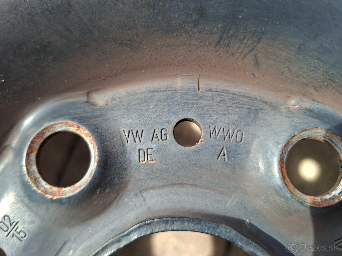 Predám plech.disky Vw/Seat--R16 - 9