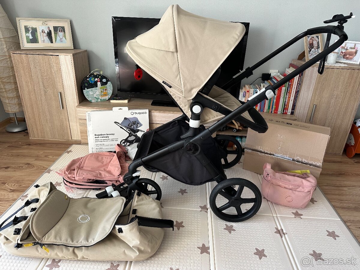Bugaboo fox cub trojkombinácia s príslušenstvom - 9