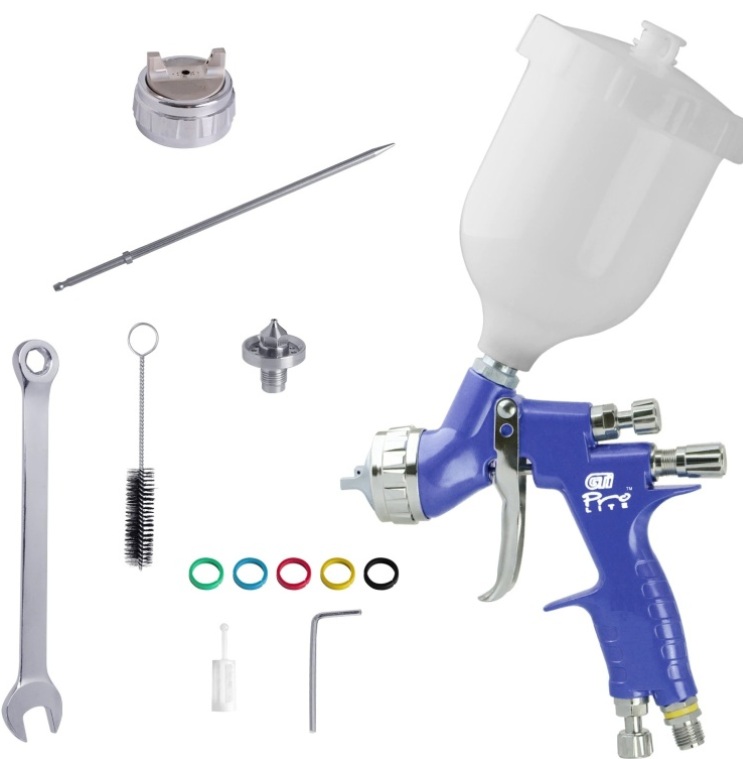 -Nová- Profi Striekacia lakovacia pištoľ gti pro lite 1.3mm - 9