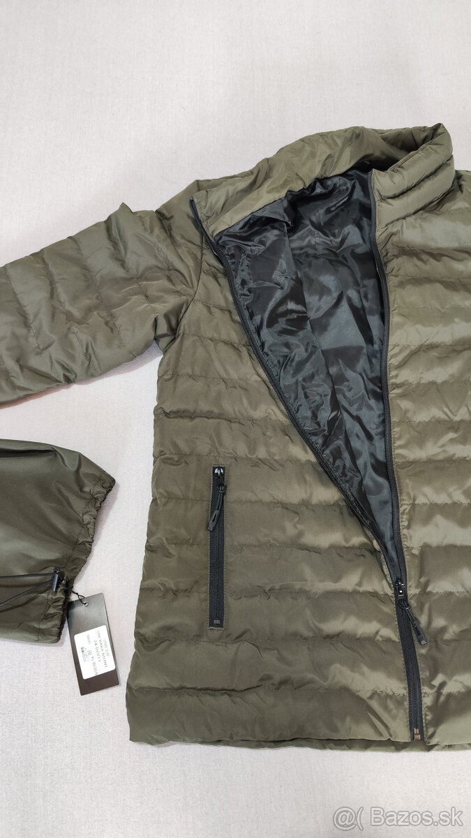 Khaki tenká bunda - 9
