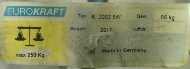 Predám EUROKRAFT sklápač na 200 l sudy + záchytná nadrž - 9