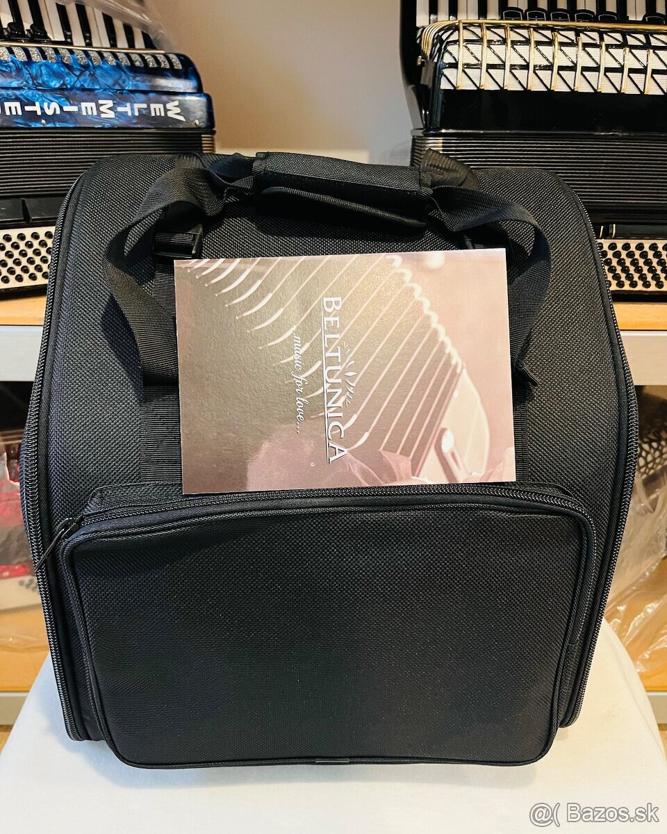 Predám nový akordeón BELTUNICA Vivaldi- De Luxe 60 basový- n - 9