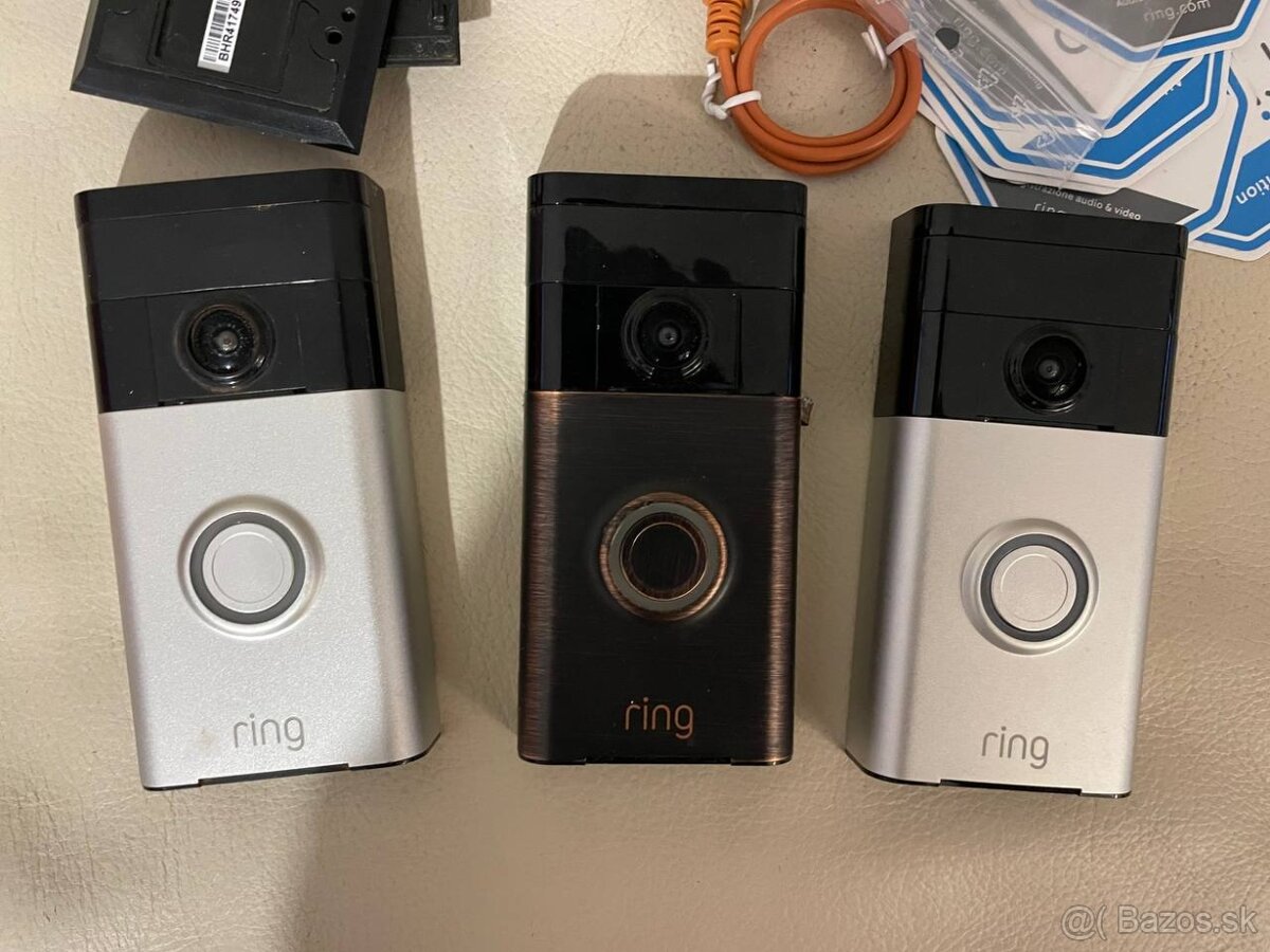 Ring Video Doorbell (3 ks) inteligentné videozvončeky - 9
