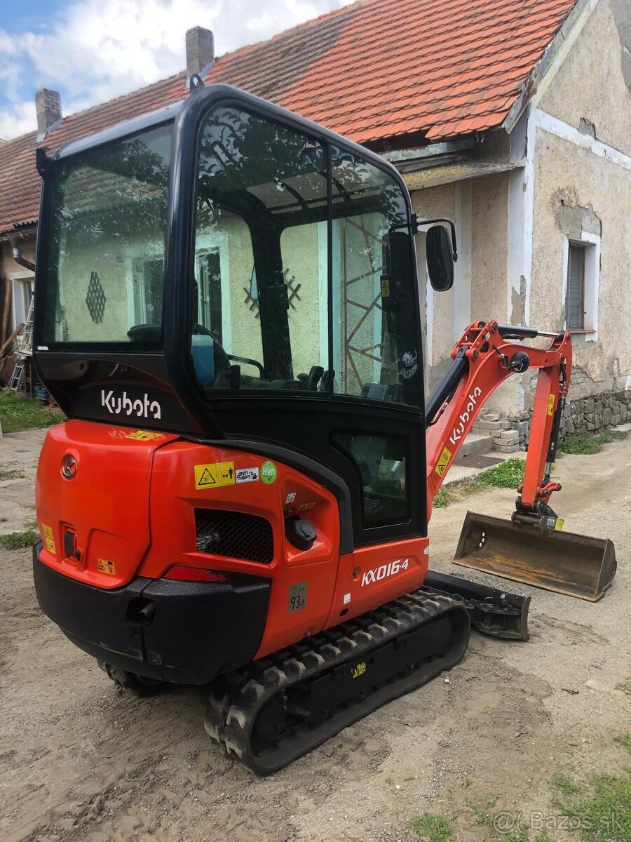 Minibagr KUBOTA KX 016 - 9