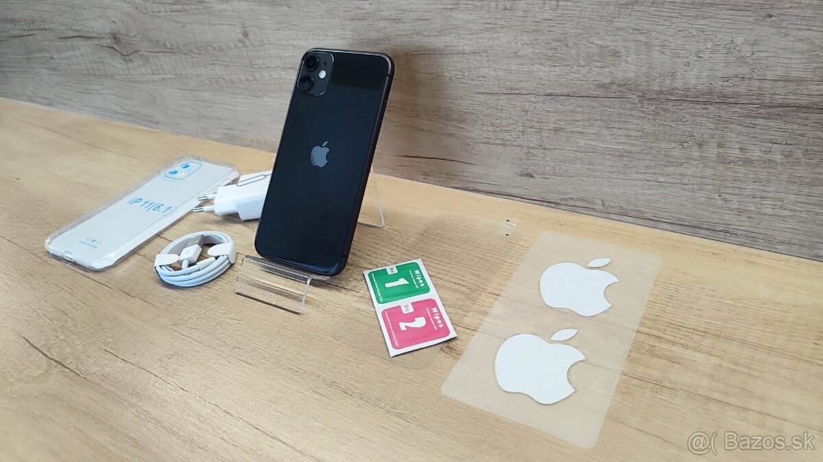 iPhone 11 black - záruka + nová nabíjačka - 9