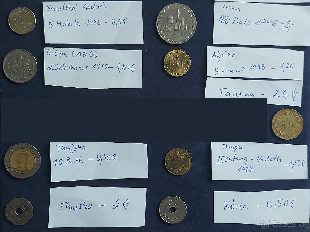Zbierka mincí - Afrika a Ázia "arabské písmo" - 9