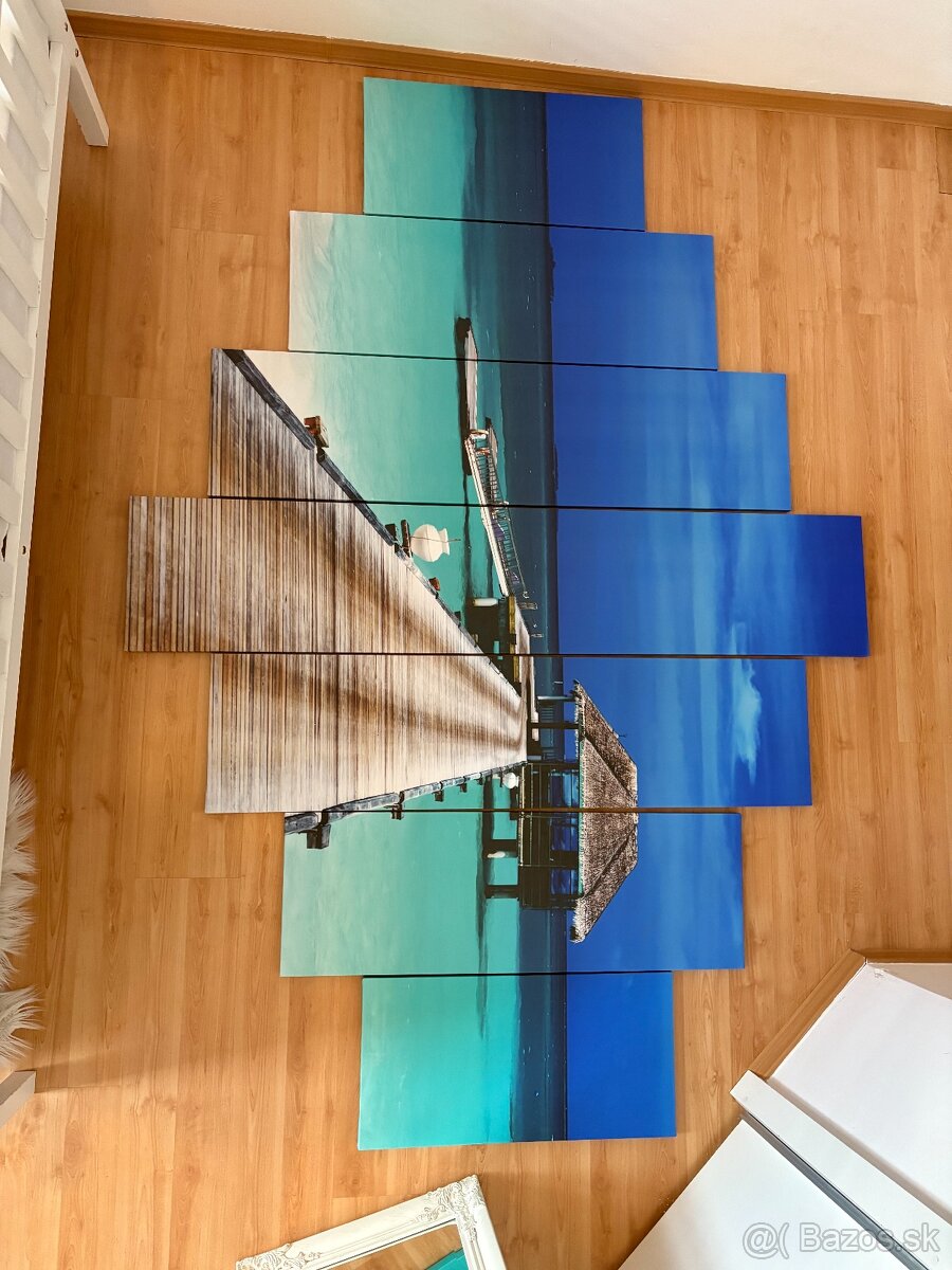 7-dielny obraz na plátne Maledivy - 9