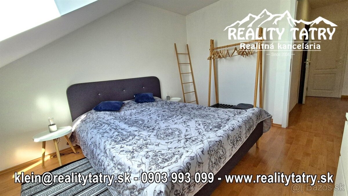 Mezonetový byt 3 izbový s loggiou, krbom a garážovým státím - 9