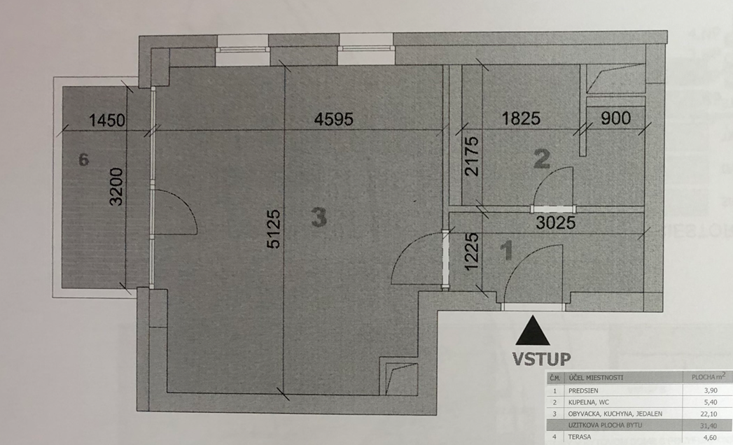 PRENÁJOM: 1-iz. byt, Moldavská - novostavba - centrum - 9