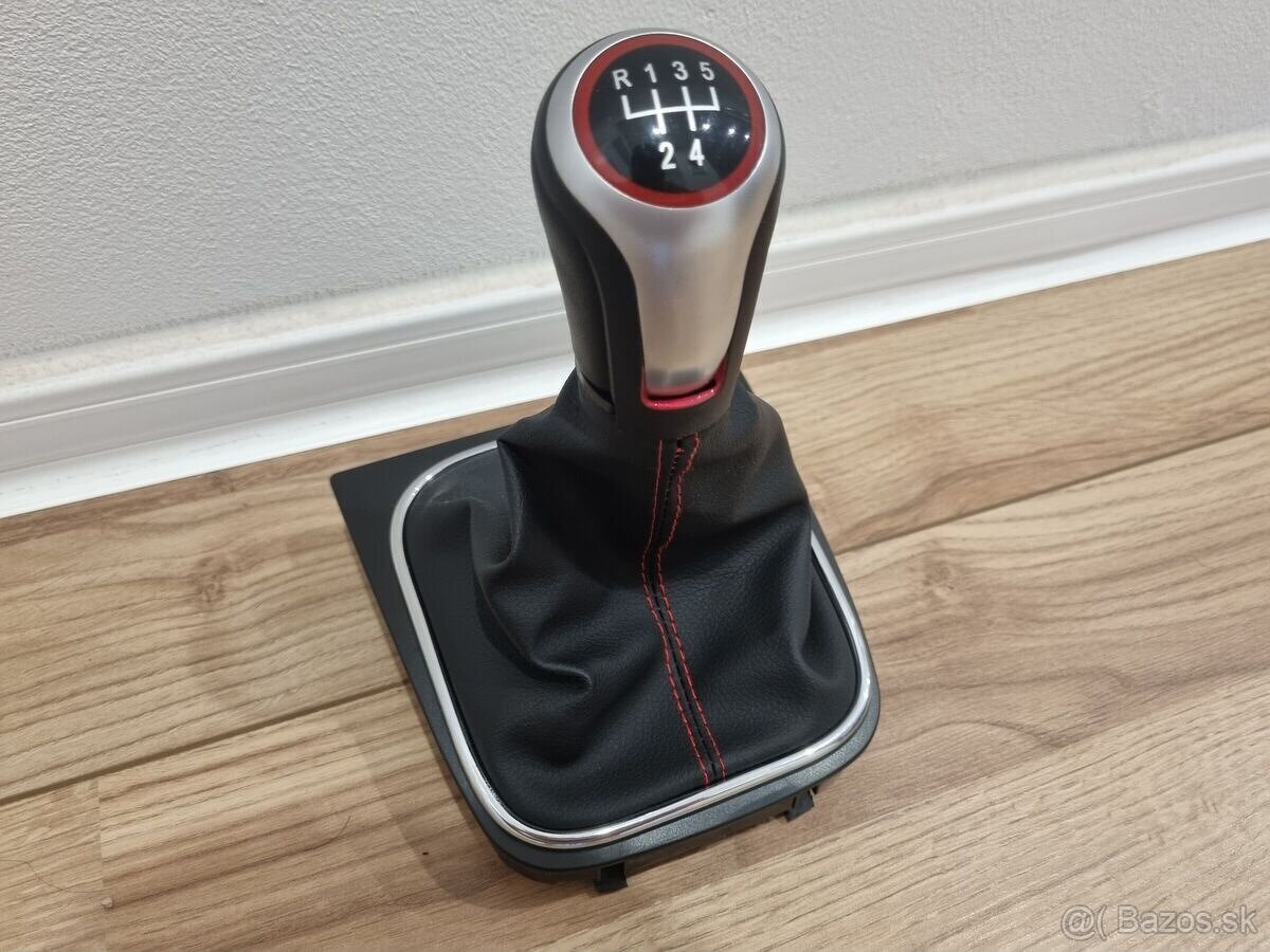 Kožena radiaca paka VW GTD s červenou niťou - 9