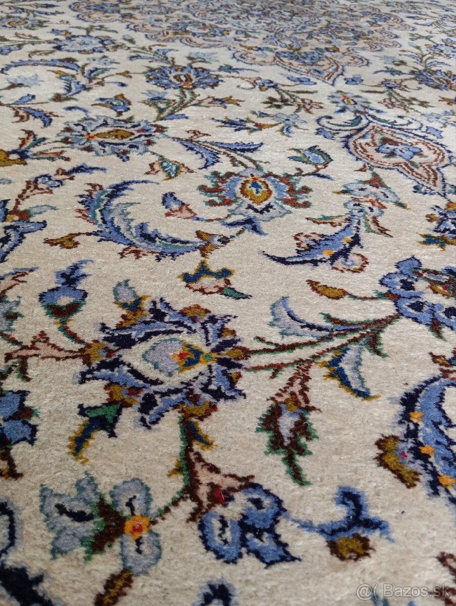 🌟 Luxusný zberateľský hodvábny koberec Nain 4x3 m 🌟 - 9