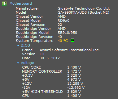 Gigabyte GA-990FXA-UD3 + FX-8320 + Mugen 3 + 16 GB HyperX - 9