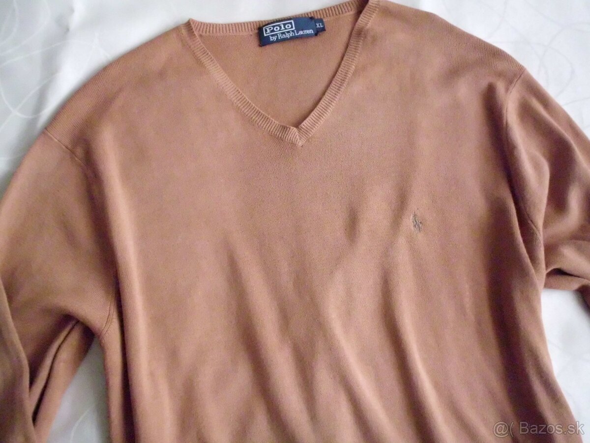 Ralph Lauren pánsky sveter bavlna XL-2XL - 9