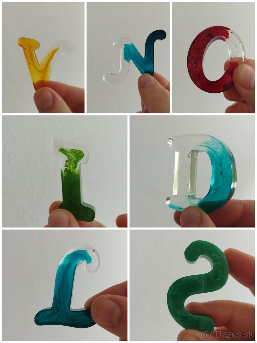 Dekorácie z epoxidovej živice - 9