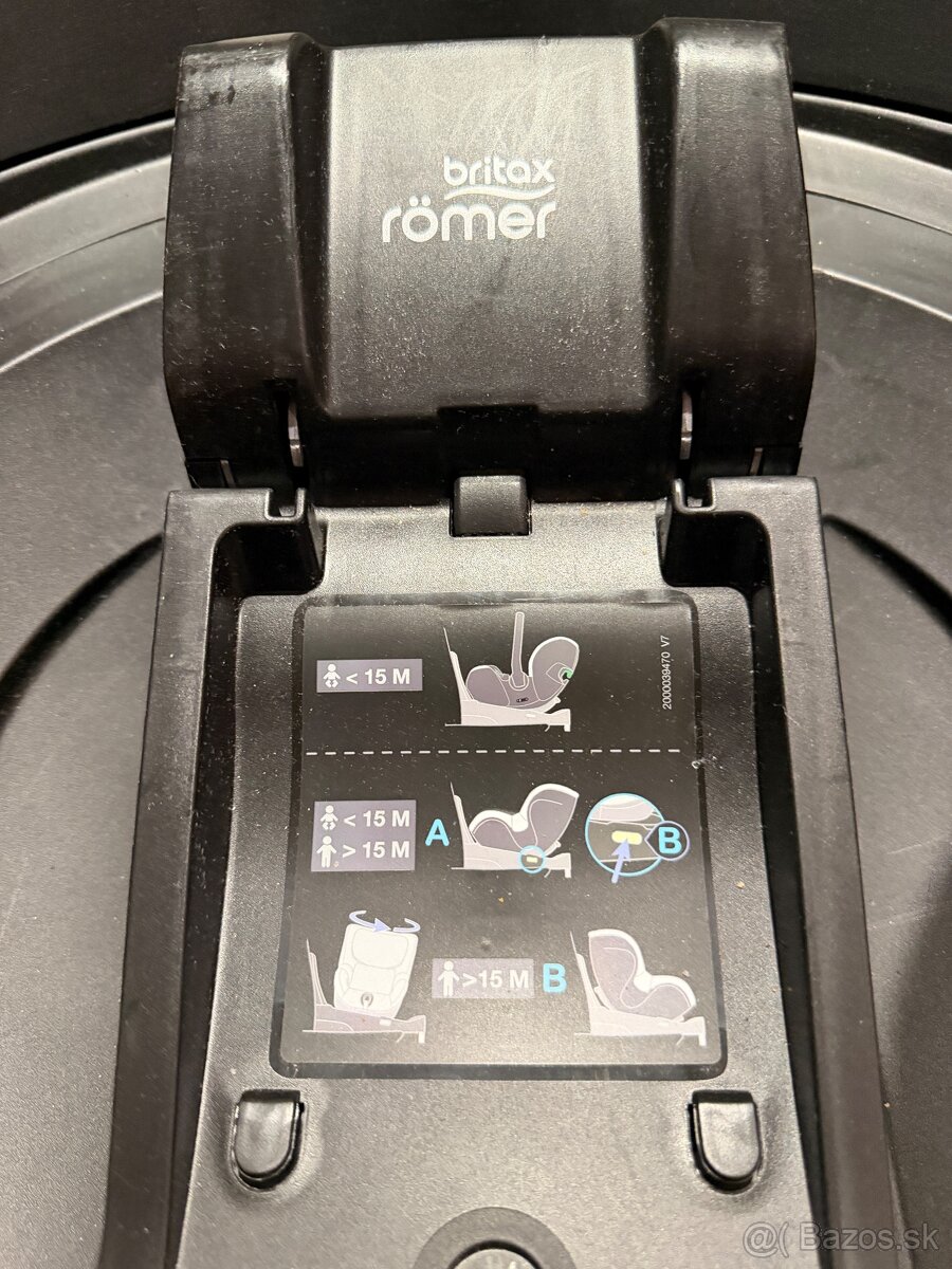 Autosedačka Romer Britax 5Z + základňa - 9