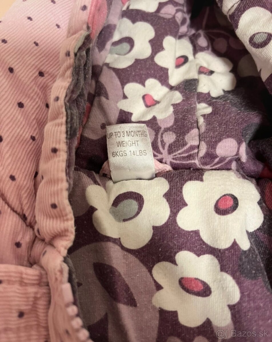 Jesenné/zimné overaly pre bábatko č. 56-62/68 - 9