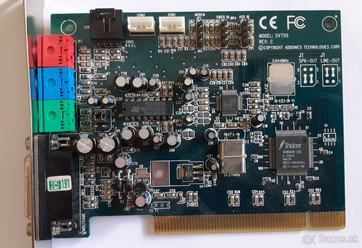 Starsie PCI zvukove karty, FM tuner / radio karty - 9