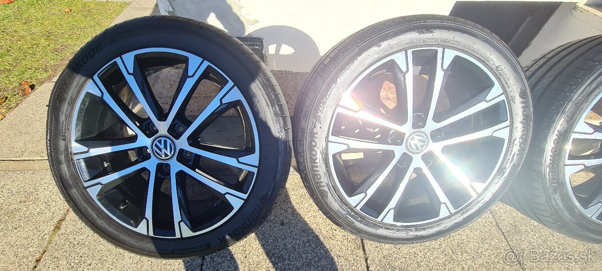 R17 5x112 original vw + 225/45r17 - 9