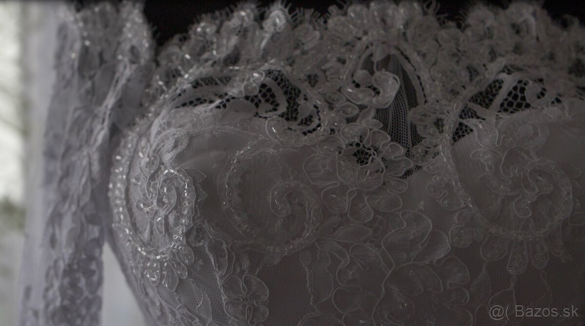 Svadobné šaty na predaj - 9