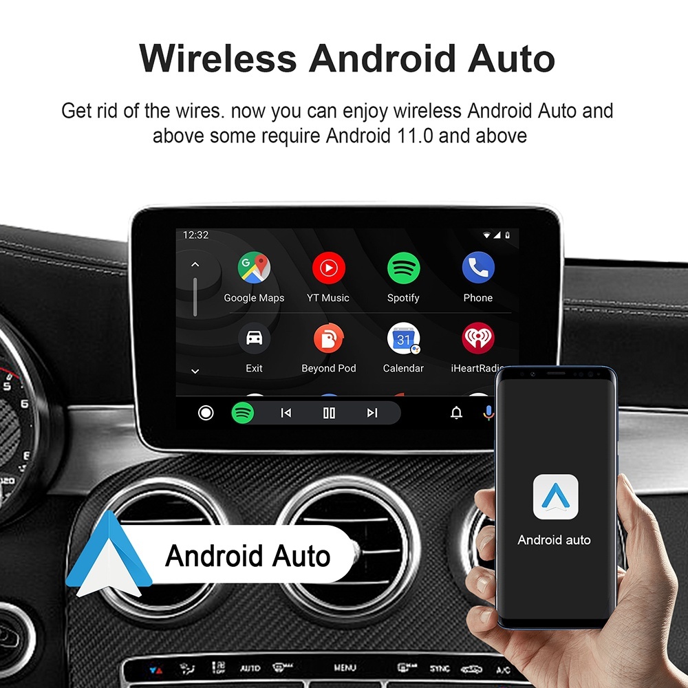 NetFlix, YouTube do auta - Bezdrôtový Carplay / Android Auto - 9